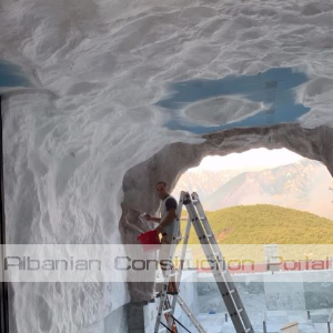 Dekor me shkembinj artificial per hotele, resorte Dekor me shkembinj artificial per hotele, resorte